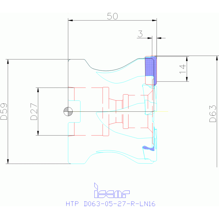 HTP D063-05-27-R-LN16