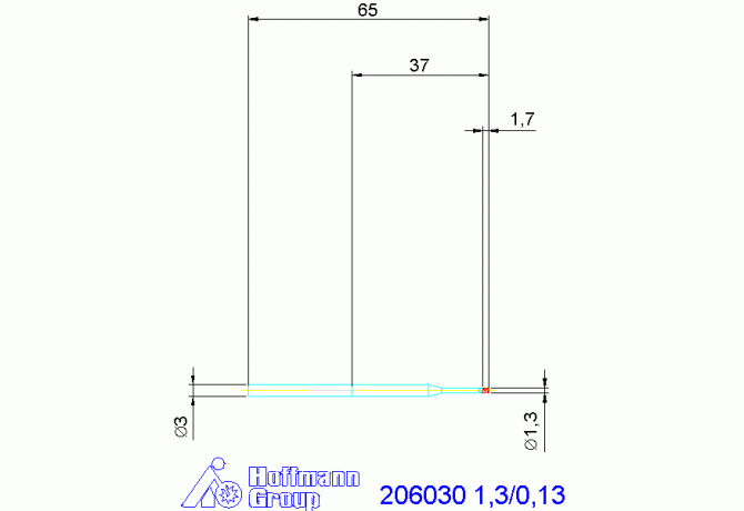 206030 1,3/0,13