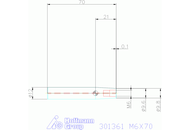 301361 M6X70