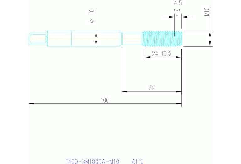 T400-XM100DA-M10 A115