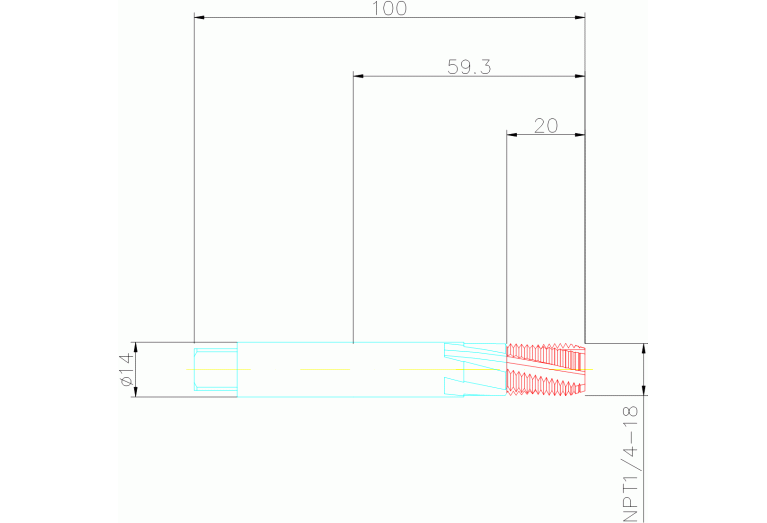 T300-XM100AL-1/4 B145