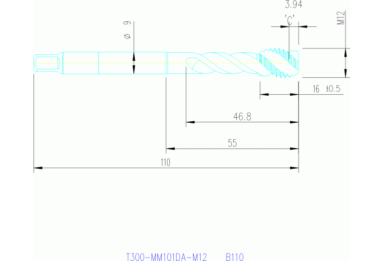 T300-MM101DA-M12 B110