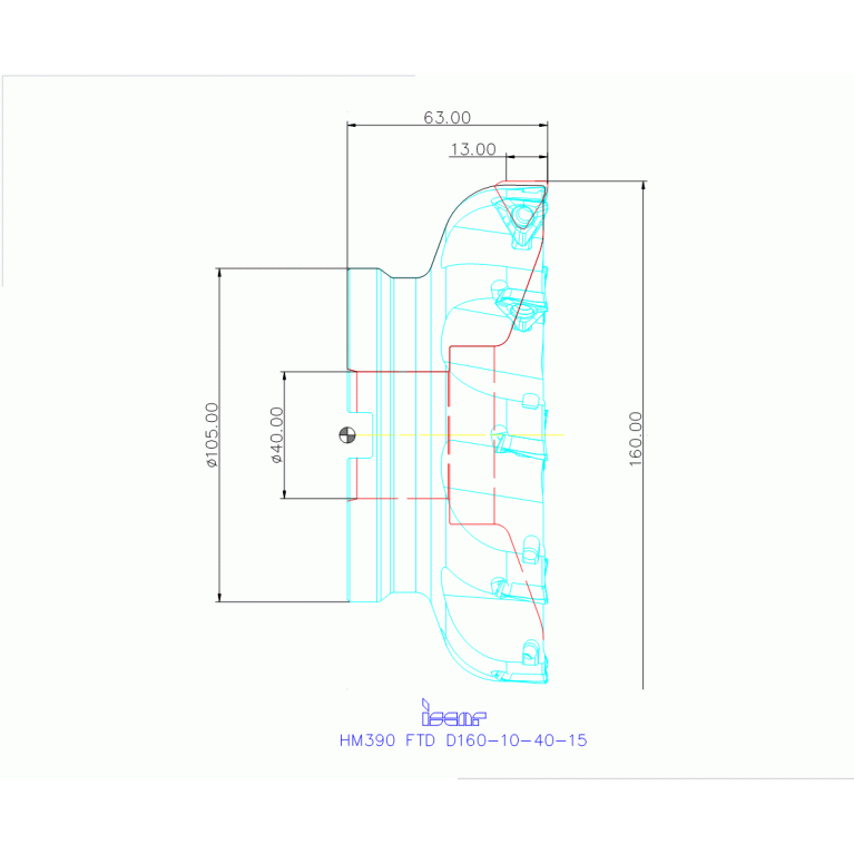 HM390 FTD D160-10-40-15