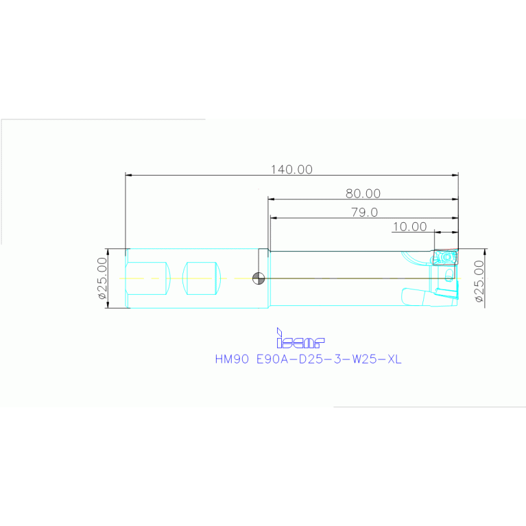 HM90 E90A-D25-3-W25-XL