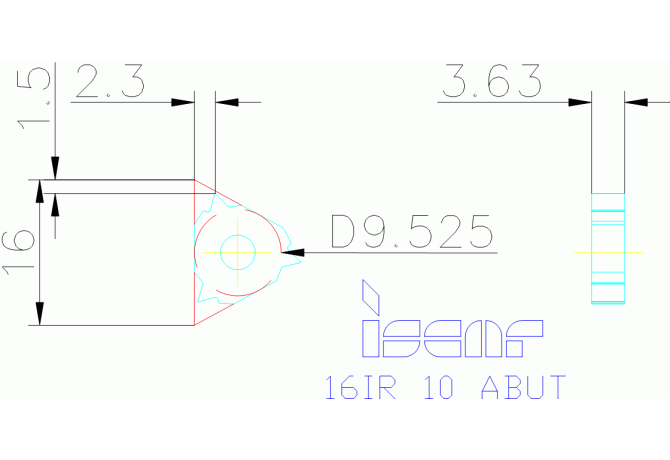 16IR 10 ABUT IC50M