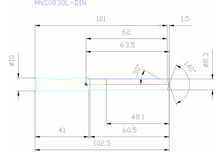 MNS0830L-DIN TF15