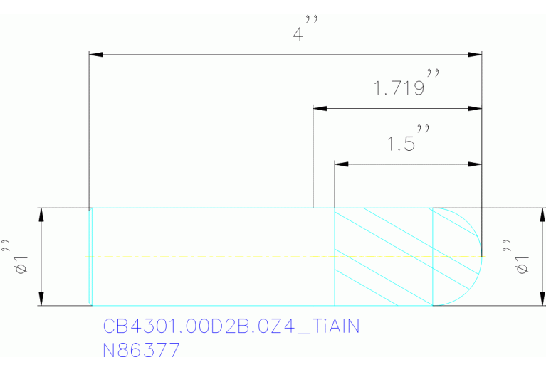 CB4301.00D2B.0Z4 TIALN