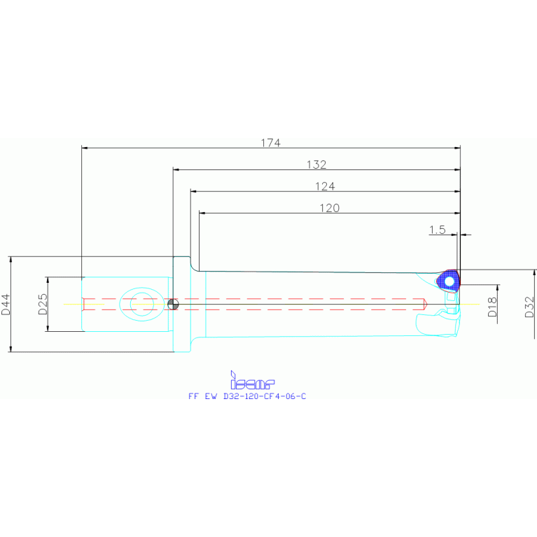 FF EW D32-120-CF4-06-C