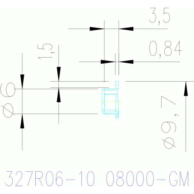 327R06-10 08000-GM 1025