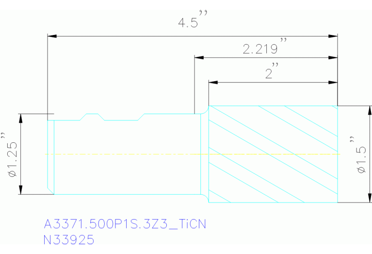 A3371.500P1S.3Z3 TICN
