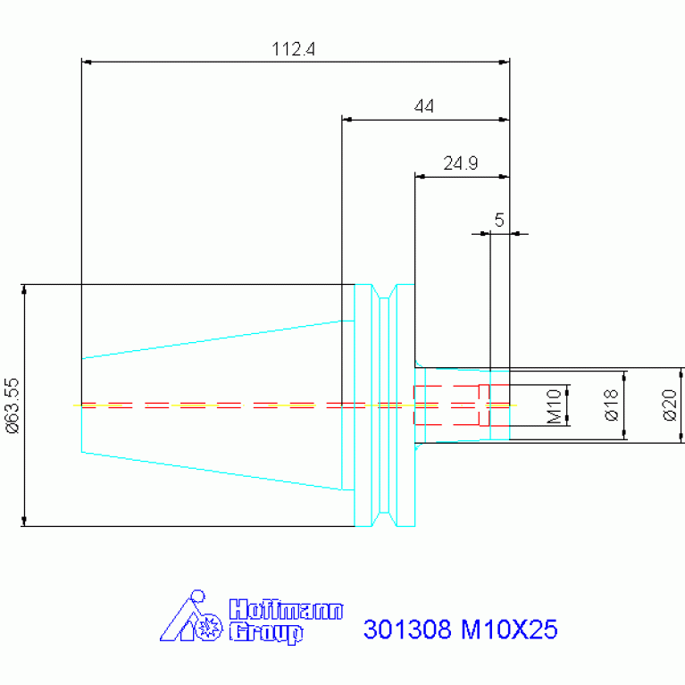 301308 M10X25