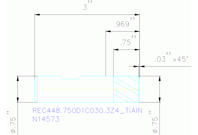 REC448.750D1C030.3Z4 TIALN