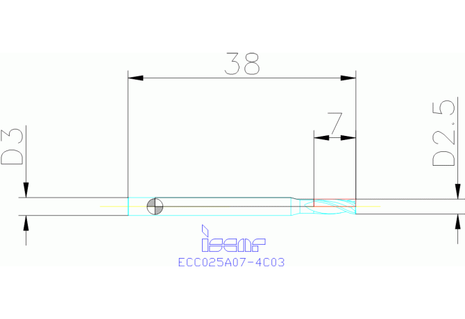 ECC025A07-4C03 IC300