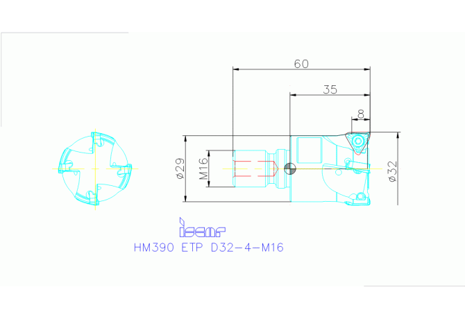 HM390 ETP D32-4-M16
