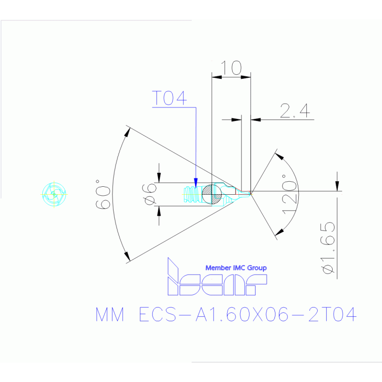 MM ECS-A1.60X06-2T04 IC908