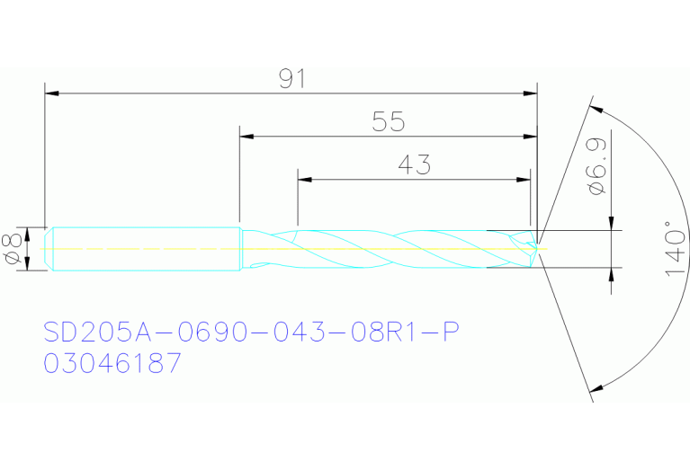 SD205A-0690-043-08R1-P