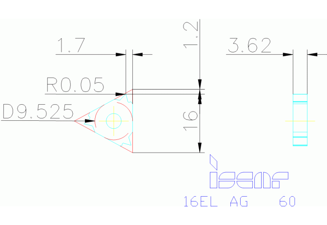 16EL AG 60 IC50M