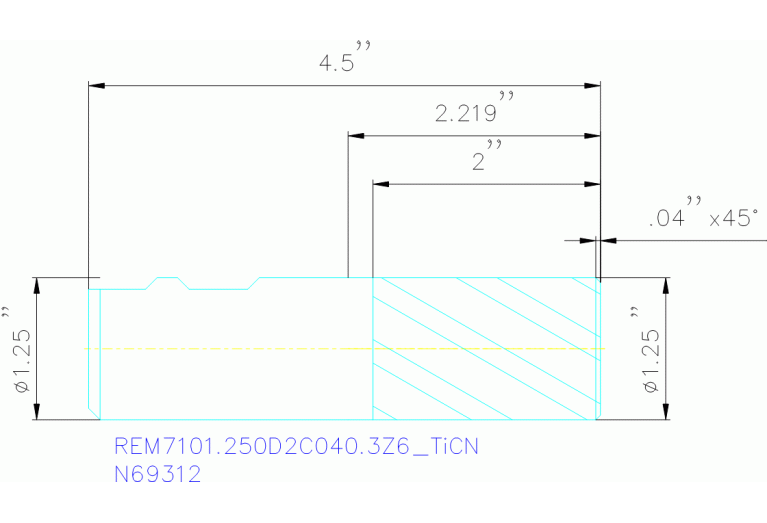 REM7101.250D2C040.3Z6 TICN