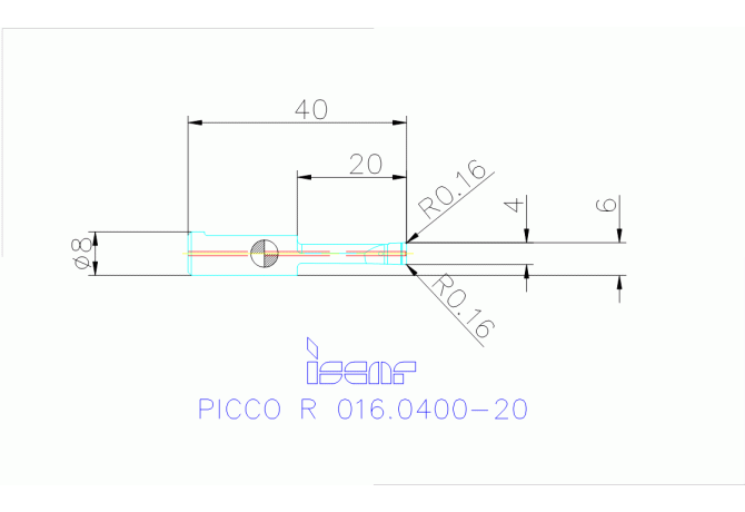 PICCO R 016.0400-20 IC1008