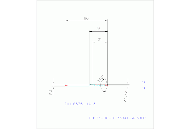 DB133-08-01.750A1-WJ30ER