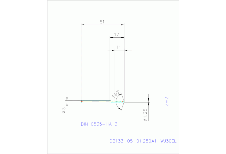 DB133-05-01.250A1-WJ30EL