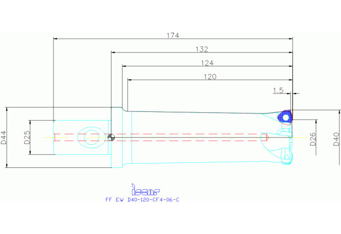 FF EW D40-120-CF4-06-C