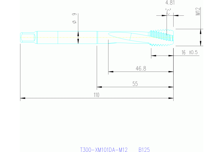 T300-XM101DA-M12 B125