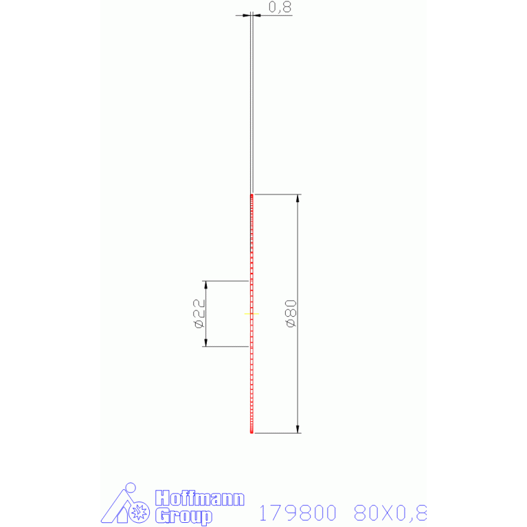 179800 80X0,8
