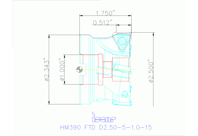 HM390 FTD D2.50-5-1.0-15