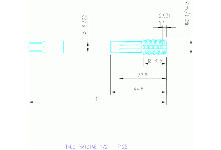 T400-PM101AE-1/2 F125