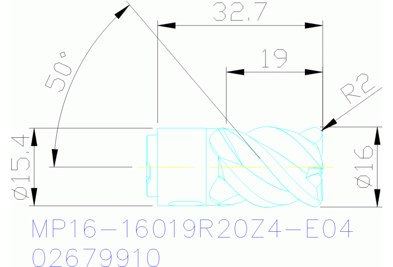 MP16-16019R20Z4-E04 F40M