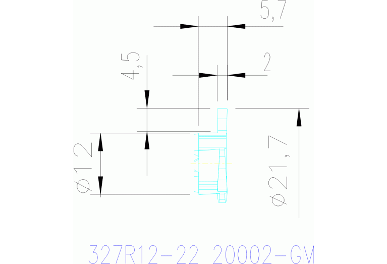 327R12-22 20002-GM 1025