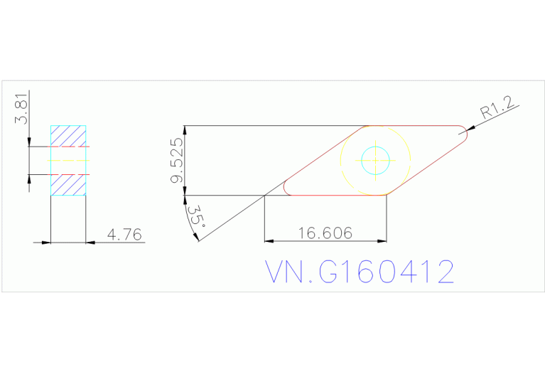 VNMG160412-MP5 WPP05G