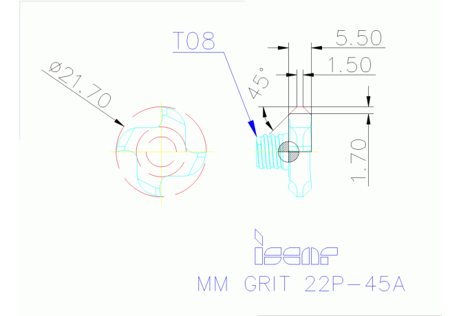 MM GRIT 22P-45A IC528