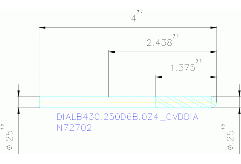 DIALB430.250D6B.0Z4 CVDDIA