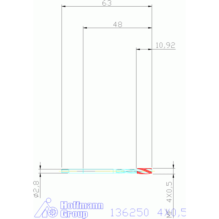 136250 4X0,5