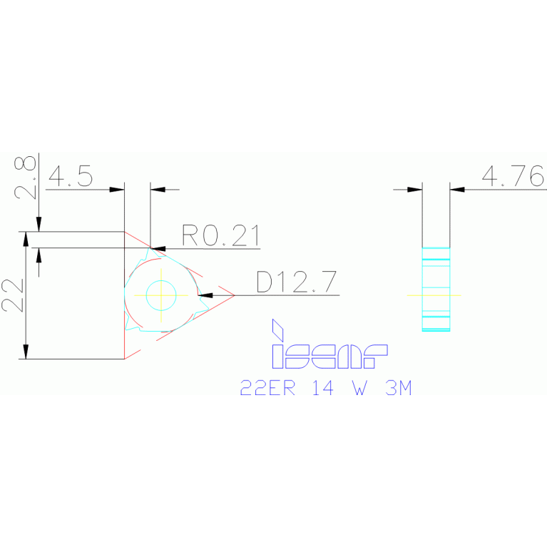 22ER 14 W 3M IC908