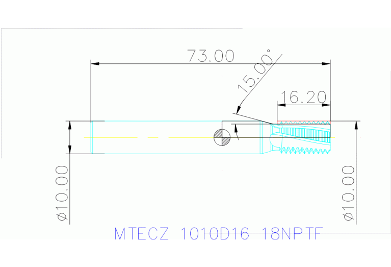 MTECZ 1010D16 18NPTF IN2005