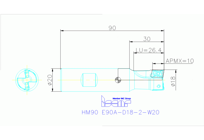 HM90 E90A-D18-2-W20
