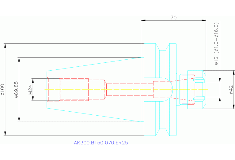 AK300.BT50.070.ER25