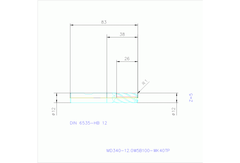 MD340-12.0W5B100-WK40TP