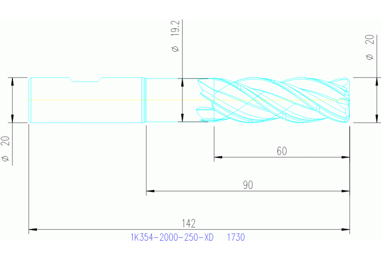 1K354-2000-250-XD 1730