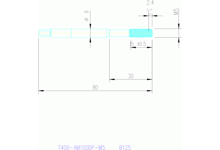 T400-XM100DP-M5 B125