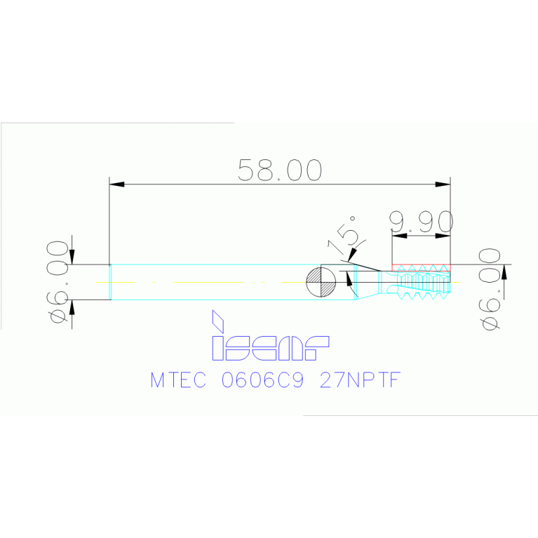 MTEC 0606C9 27NPTF IC908