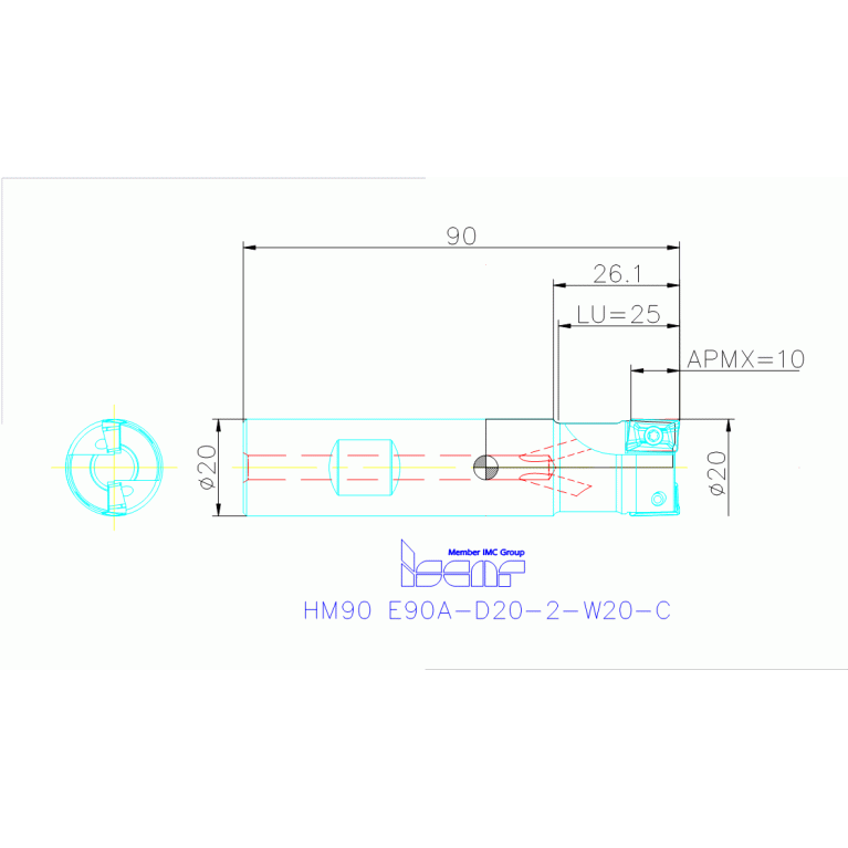 HM90 E90A-D20-2-W20-C