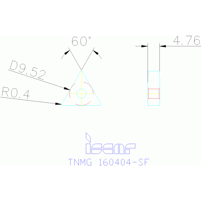 TNMG 160404-SF IC530N