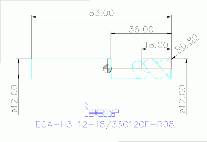ECA-H3 12-18/36C12CF-R08 IC08