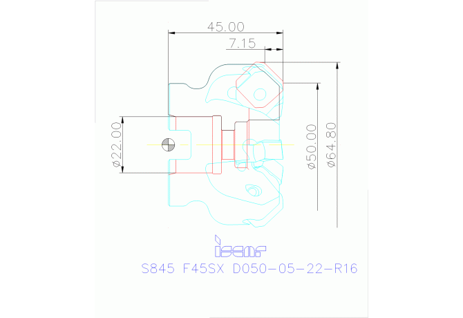S845 F45SX D050-05-22-R16