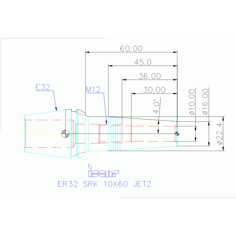 ER32 SRK 10X60 JET2