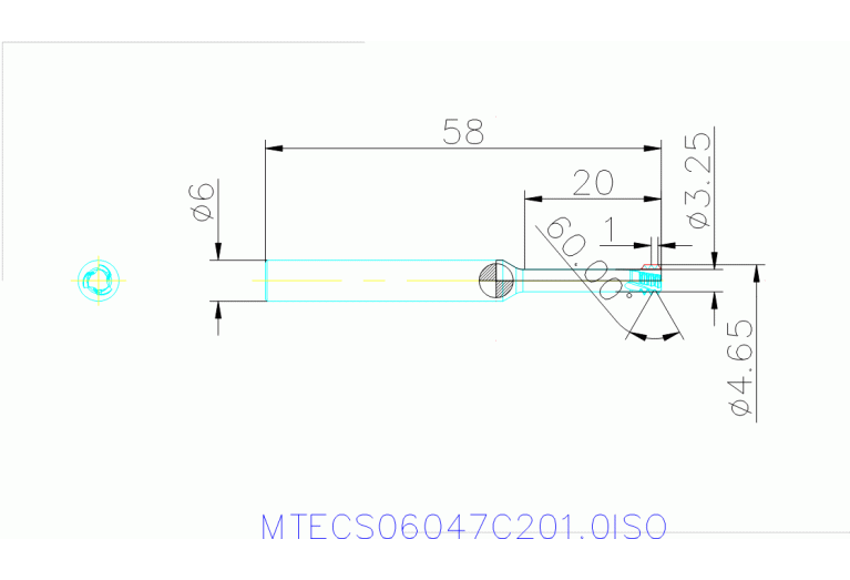 MTECS 06047C20 1.0ISO IN2005